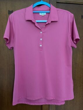 Greg Norman Bright Pink Polo Shirt